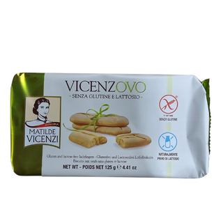 LADY FINGERS GLUTEN FREE (SAVOIARDI) 125g VICENZOVO