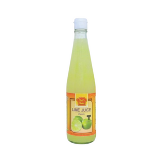 LIME JUICE 500ml GLASS BOTTLE CHEFS CHOICE