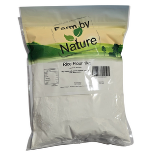 RICE FLOUR WHITE 1kg BAG