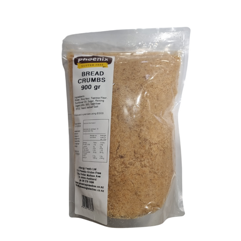 BREAD CRUMBS GLUTEN FREE 900G PACK PHOENIX