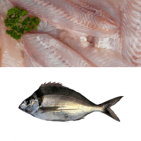FRESH FISH TO ORDER - TARAKIHI  FILLETS SKLS/BLS PER KG