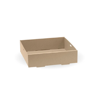 CATERING TRAY BIOBOARD - SMALL (100 CTN) RECYCLED