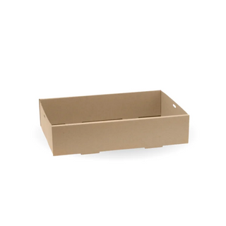 CATERING TRAY BIOBOARD - MEDIUM (100 CTN) RECYCLED