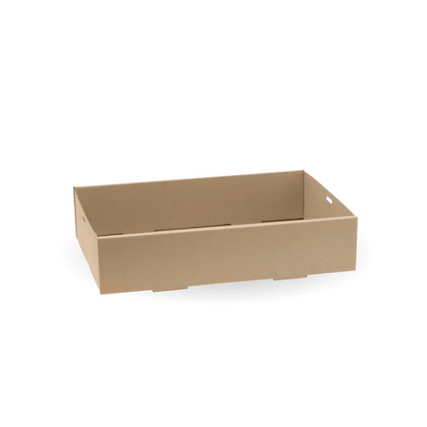 CATERING TRAY BIOBOARD - MEDIUM (100 CTN) RECYCLED