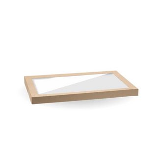 CATERING TRAY WINDOWED LID - LARGE (50 CTN)