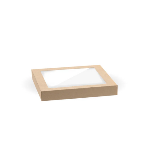 CATERING TRAY WINDOWED LID  - SMALL (100 CTN)