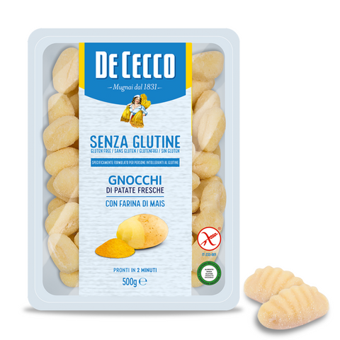 GNOCCHI POTATO GLUTEN FREE 500g DECECCO