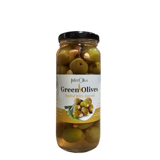 OLIVES GREEN STUFFED ALMOND MAMMOTH 370gm JAR