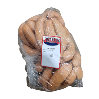 SAUSAGES PORK LARGE PER KG FRESH TO ORDER