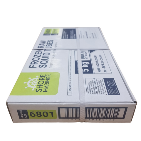 SQUID TUBES 5KG BOX U10 SIZE