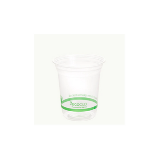 CUP ECO CLEAR GREEN 420ml (50 SLEEVE) ECOWARE
