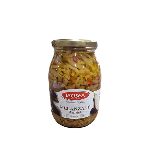 EGGPLANT FILLETS IN OIL 950G IPOSEA