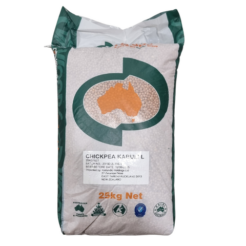 CHICKPEAS DRY 25kg SACK