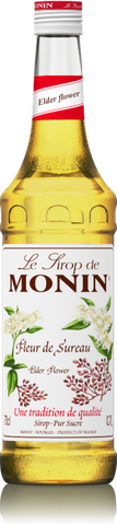 MONIN SYRUP ELDER FLOWER 700ml GLASS