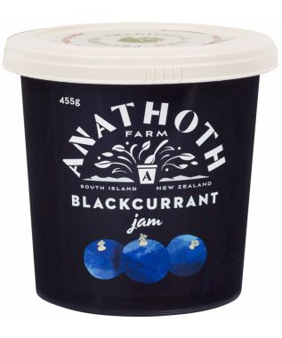 BLACKCURRANT JAM 455g ANATHOTH