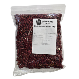 KIDNEY BEANS DARK RED 1kg BAG