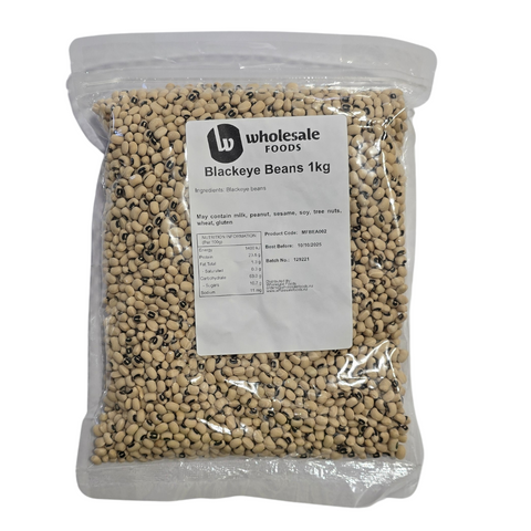 BLACKEYE  BEANS 1kg (DRY) BAG