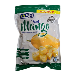 MANGO DICED FROZEN 1kg