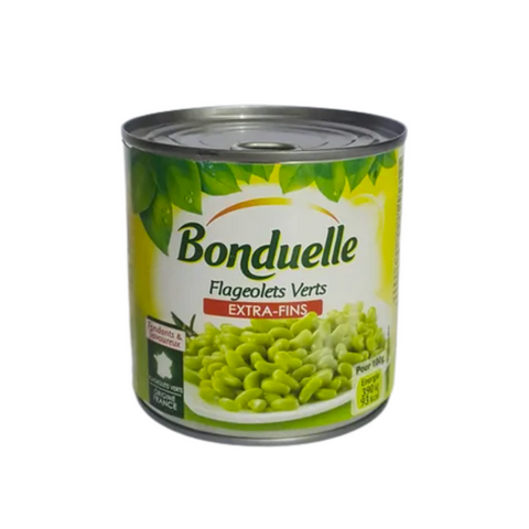 GREEN BEANS EXTRA FINE (FLAGEOLETS) 400g TIN