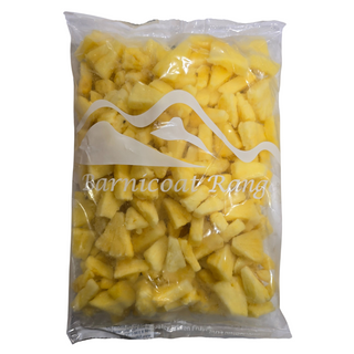 PINEAPPLE PIECES FROZEN 1KG BAGS