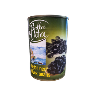 BLACK BEANS 400g CAN ITALIAN