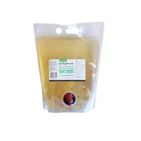 COOKING WINE WHITE 3 LITRE BAG SPRINGBROOK