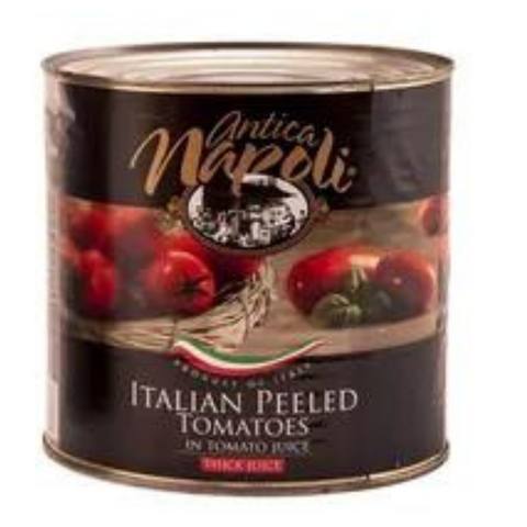 TOMATO WHOLE PEELED 2.55 kg CAN