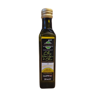 LEMON FLAVOURED EXTRA VIRGIN OLIVE OIL 250ml CLEARANCE