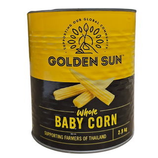 CORN WHOLE SMALL BABY 2.9KG GOLDEN SUN