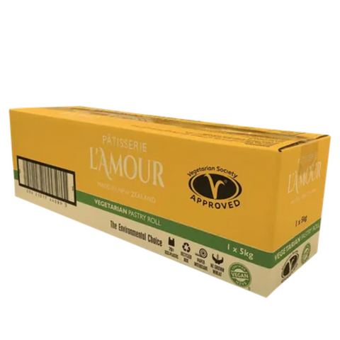 PASTRY VEGETARIAN VEGAN 5KG ROLL QFS