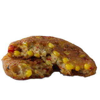 CORN PATTIES LARGE GF/DF/VEGAN 130g  WILD CHEF