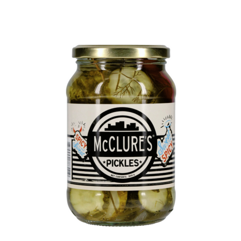 PICKLES SWEET & SPICY CRINKLE CUT 500g McCLURES