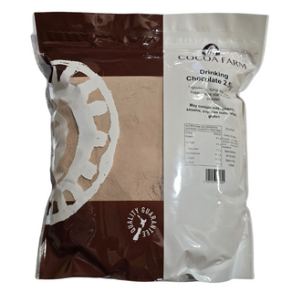 DRINKING CHOCOLATE 2.5kg BAG COCOA FARMS