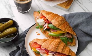 CROISSANTS LARGE 80g (32 CARTON) FRENCH BAKERY (CODE 183)