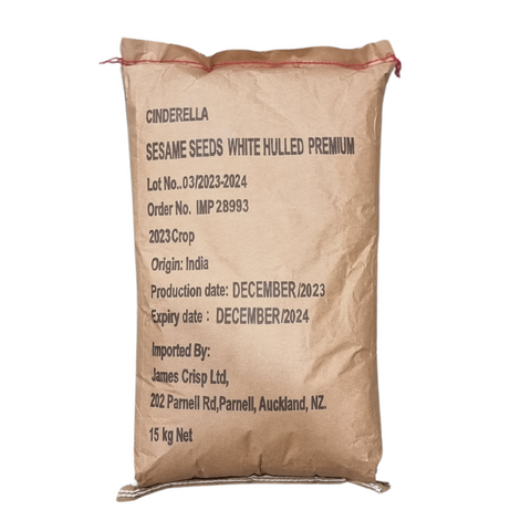 SESAME SEEDS WHITE 15kg SACK