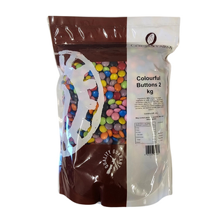 CHOCOLATE COLOURFUL BUTTONS 2KG