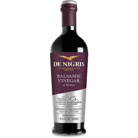 BALSAMIC VINEGAR 25% GRAPE MUST 500ml WHITE LABEL