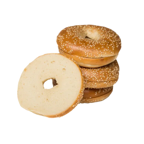 BAGELS SESAME SEEDS 90g (24 CARTON) COTTAGE LANE