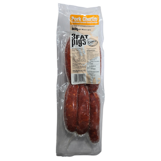 CHORIZO 3 FAT PIGS 800g (UNCOOKED FROZEN)