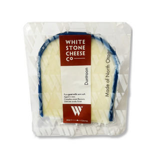 DUNTROON GOATS CHEESE 100g WEDGE WHITESTONE