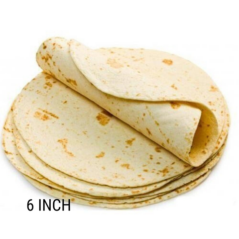 TORTILLA WRAPS 6" WHITE FLOUR (12pk) MISSION