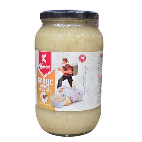 GARLIC CRUSHED 1KG KASHISH