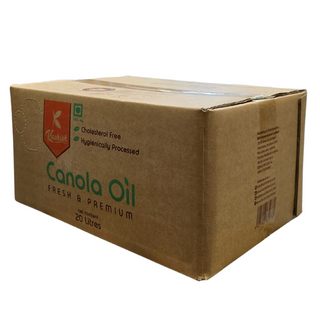 CANOLA OIL 20 LITRE TAP & BAG/BOX KASHISH