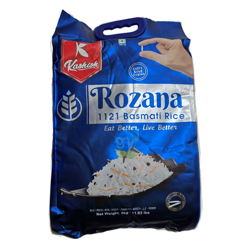 BASMATI RICE 5KG ROZANA KASHISH