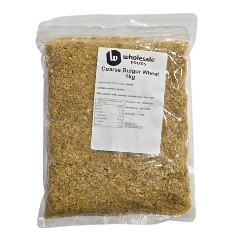BULGUR WHEAT COARSE 1KG BAG