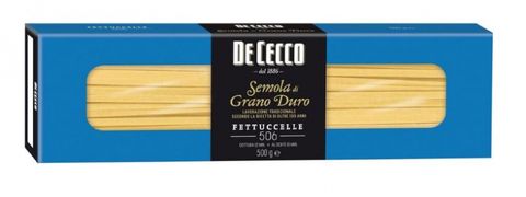 PASTA FETTUCCELLE ARTISAN 500gm DECECCO