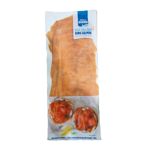 SALMON SLICES (LONG) COLD SMOKED 500g FROZEN REGAL
