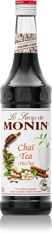 MONIN SYRUP CHAI TEA 1 LITRE PLASTIC