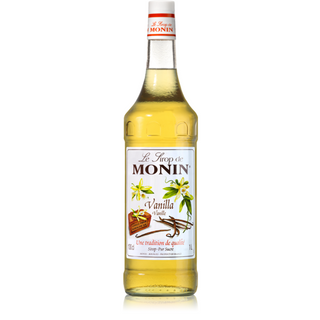 MONIN SYRUP VANILLA 1 LITRE PLASTIC