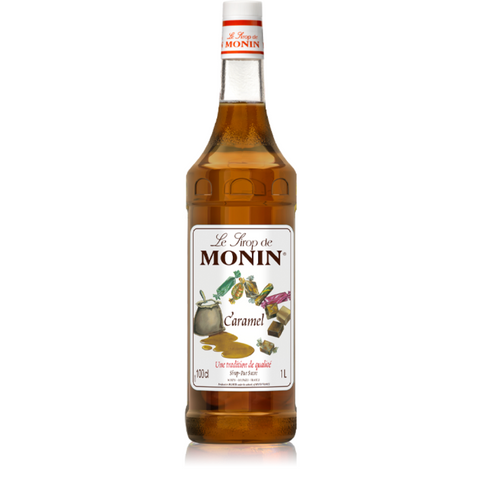 MONIN SYRUP CARAMEL 1 LITRE PLASTIC